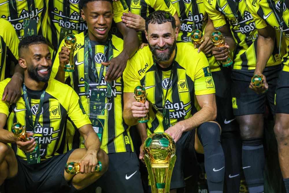 كريم بنزيما. (أ ف ب)