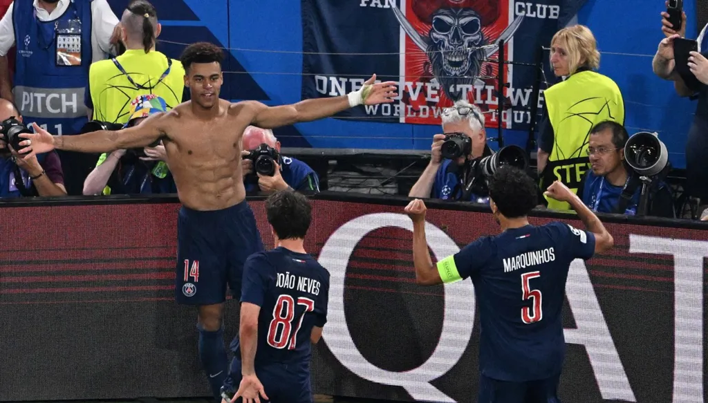 ديزيري دوي يسجل ثالث أهداف سان جيرمان في شباك إنتر ميلان (فيديو)