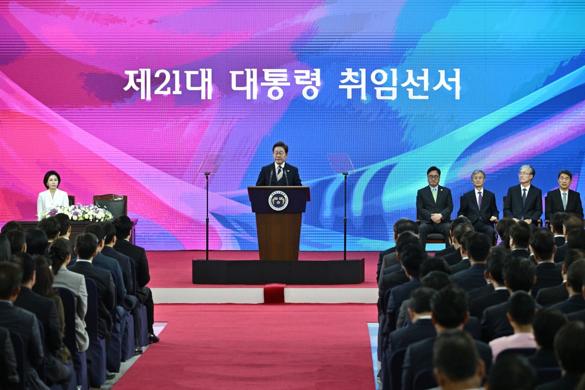 الرئيس الكوري الجنوبي الجديد لي جاي-ميونغ (أ ف ب). 