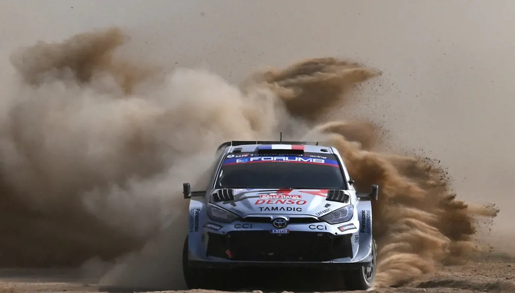 أوجييه يحرز المركز الأول في رالي ساردينيا