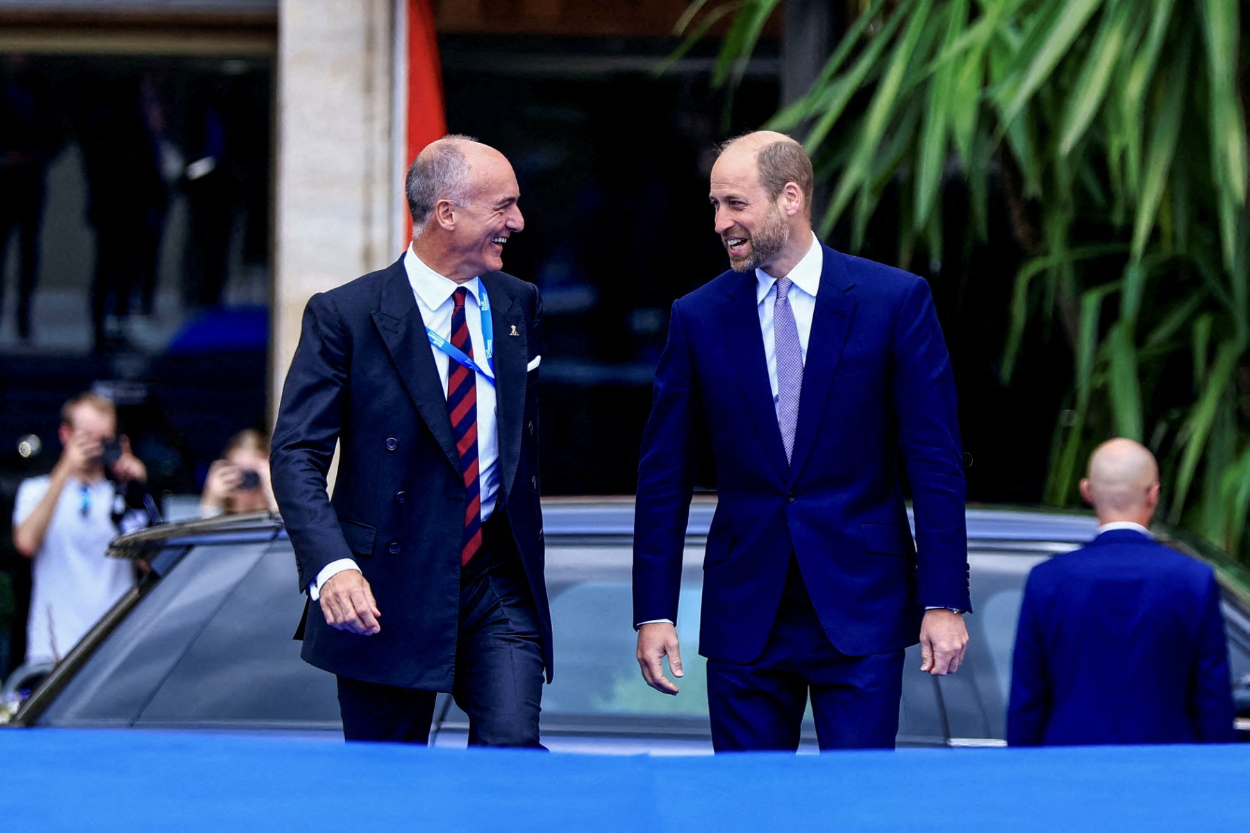 الأمير وليام في موناكو. (أ ف ب)