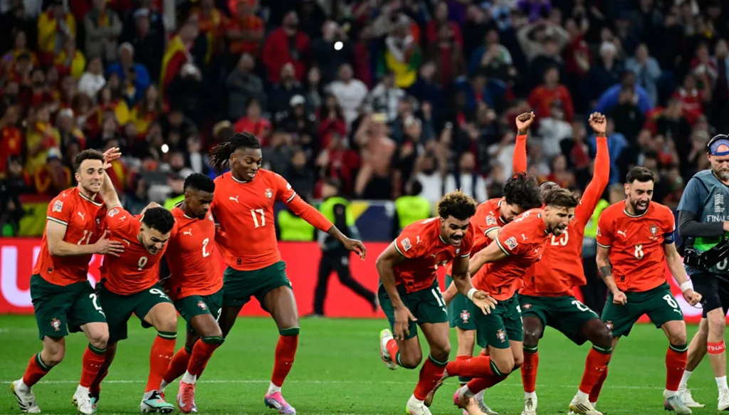 البرتغال تتوج بلقب دوري الأمم الأوروبية على حساب إسبانيا