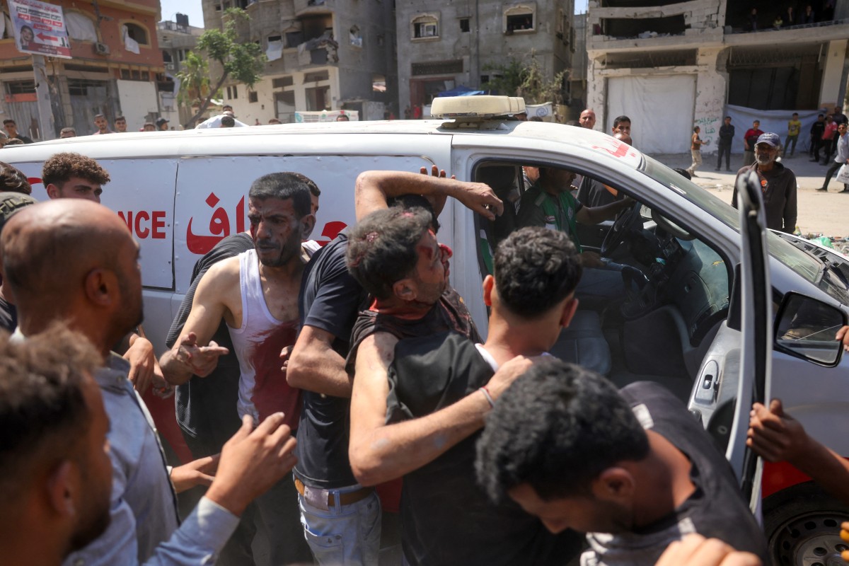 من غزة (ا ف ب)