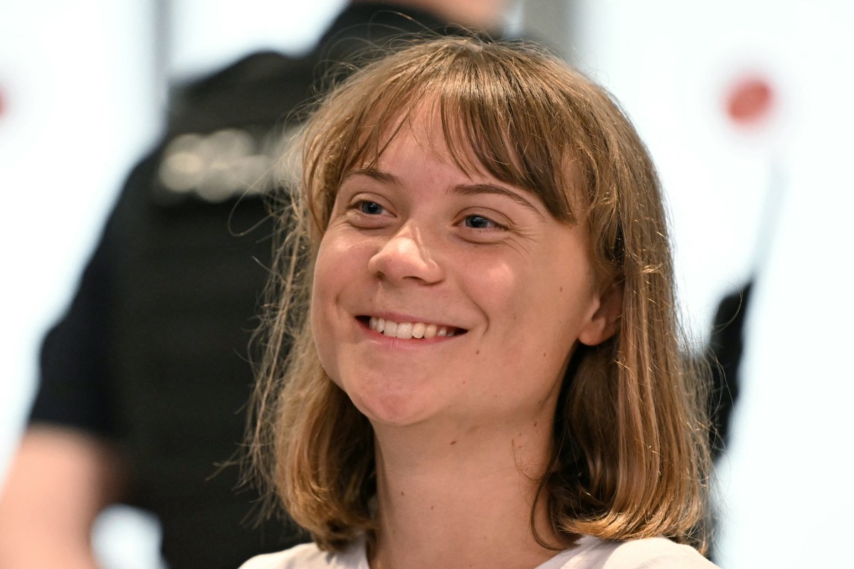 الناشطة السويدية غريتا ثونبرغ (أ ف ب)