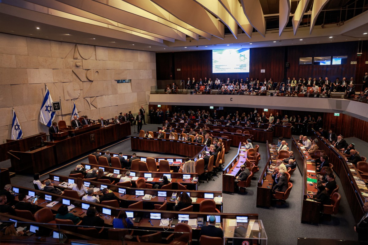 الكنيست الإسرائيلي (أ ف ب)