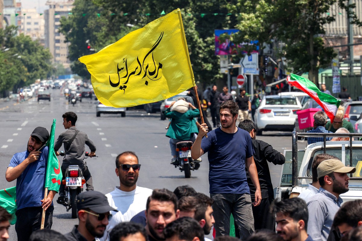 تظاهرة في إسرائيل (أ ف ب).