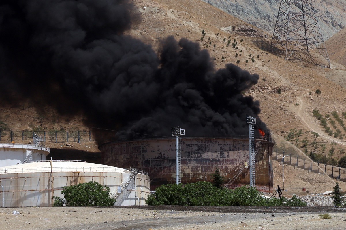 الحرب بين إيران وإسرائيل. (أ ف ب)