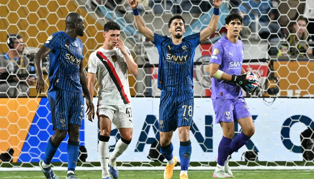 الهلال يُحقق فوزاً تاريخياً على مانشستر سيتي في مونديال الأندية