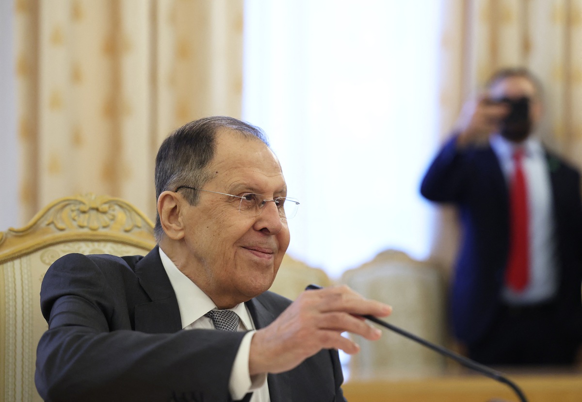 لافروف. (أ ف ب)