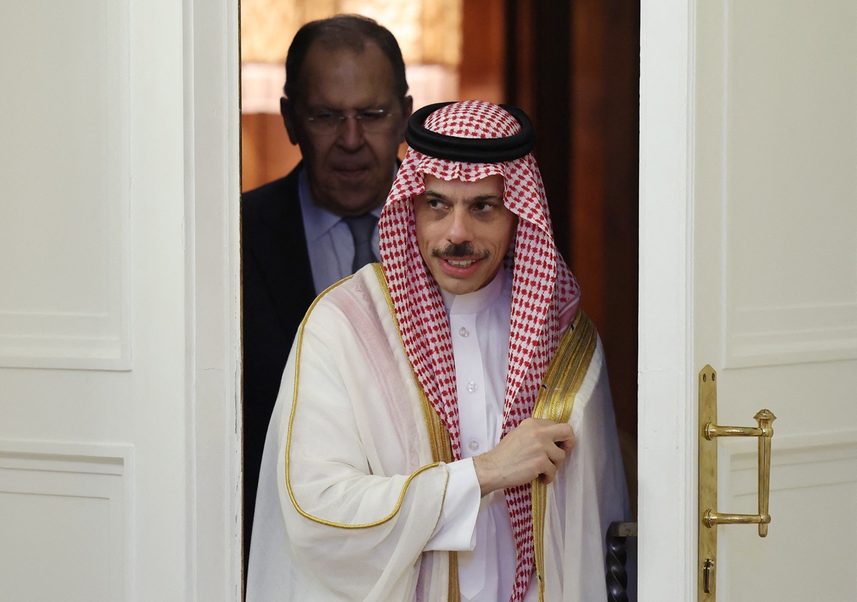 الأمير فيصل. (أ ف ب)