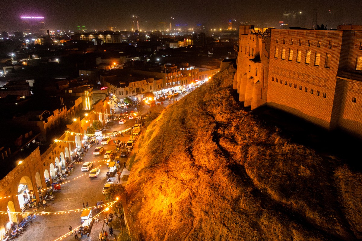 إربيل. (أ ف ب)