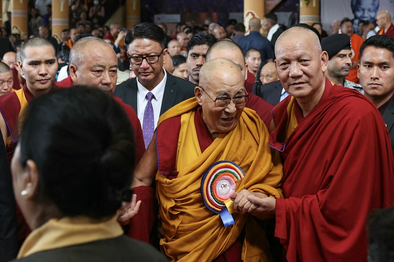 الدالاي لاما (ا ف ب)