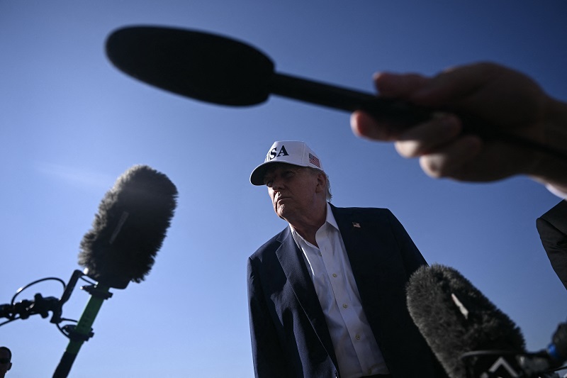 ترامب (ا ف ب)