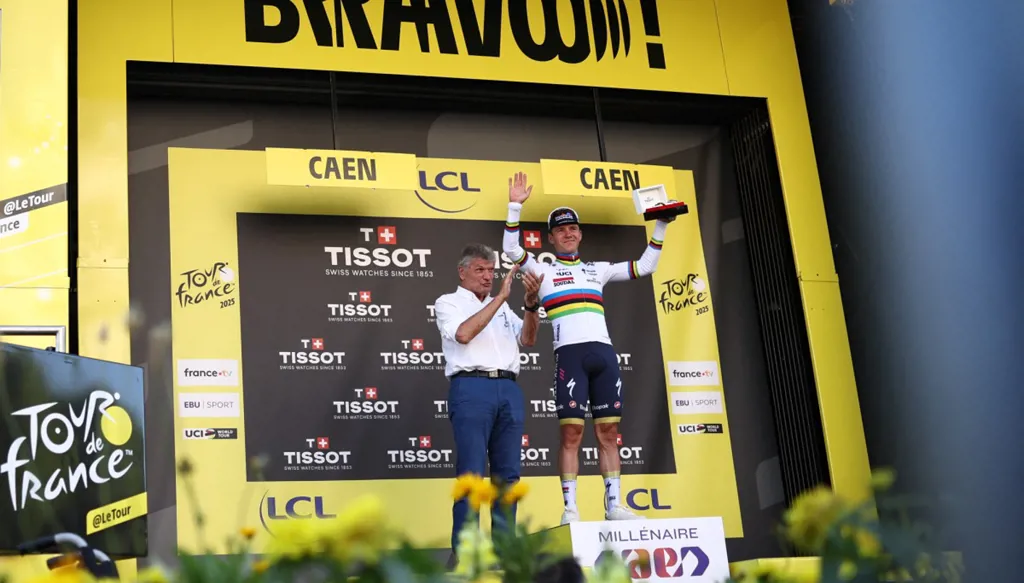 إيفينيبول يحسم المرحلة الخامسة من طواف فرنسا