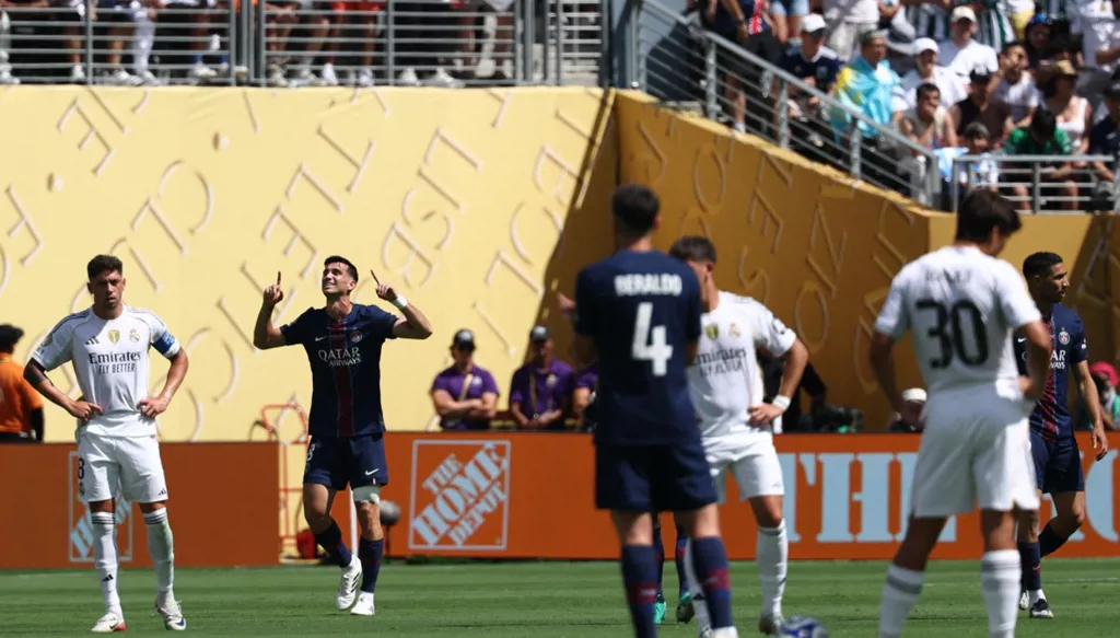 باريس سان جيرمان يقسو على ريال مدريد بثلاثية في شوط مونديالي مثير (فيديو)