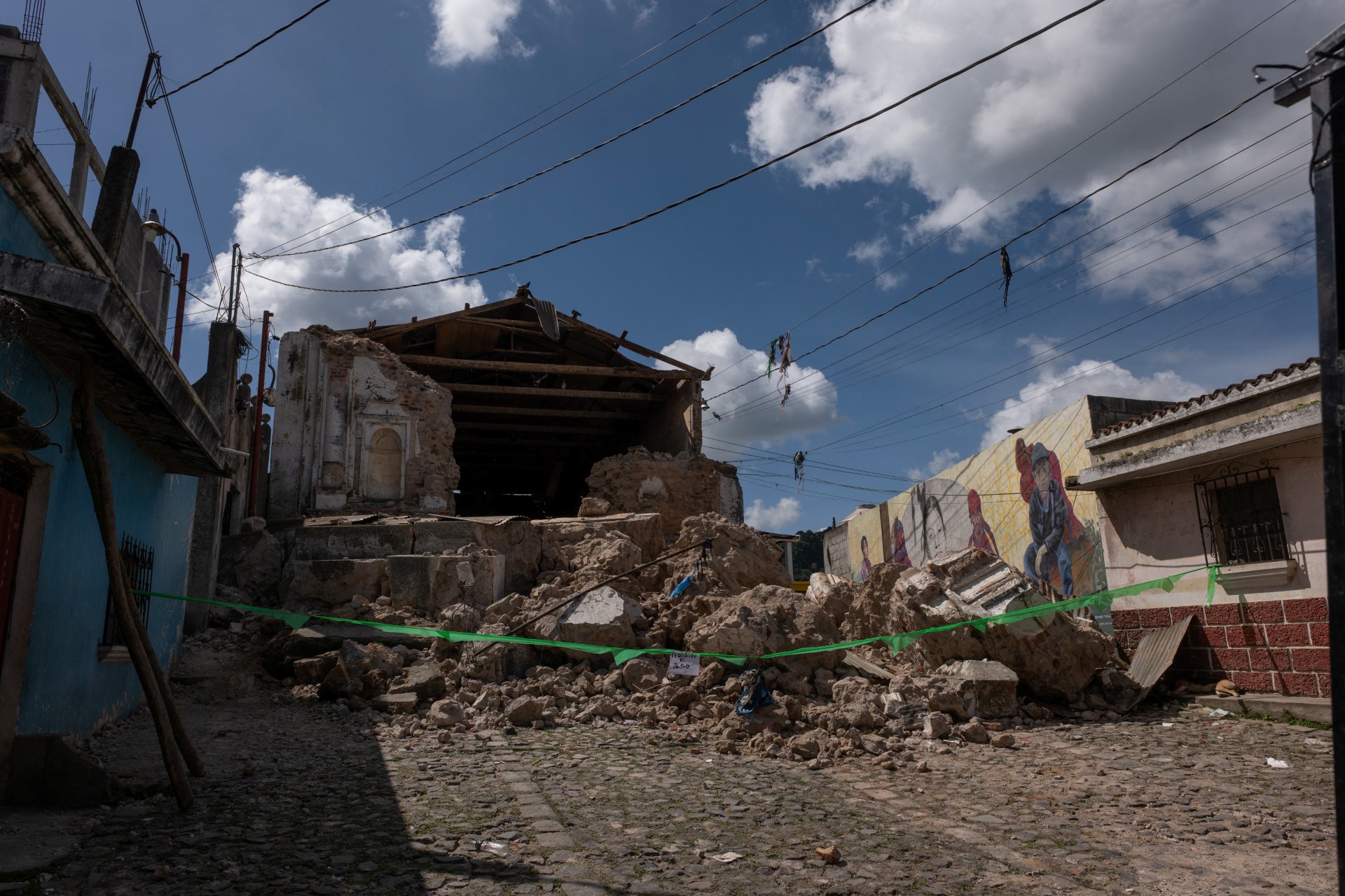  زلازل غواتيمالا. (أ ف ب)