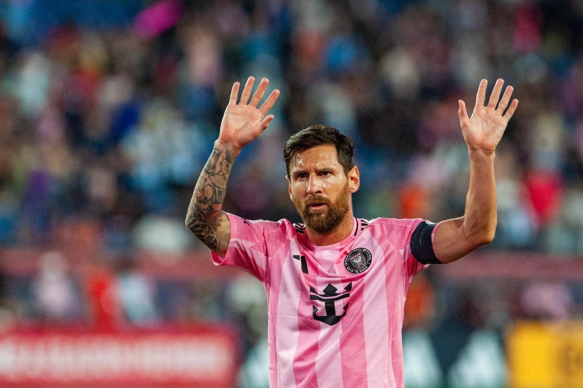 الأسطورة ليونيل ميسي. (أ ف ب)