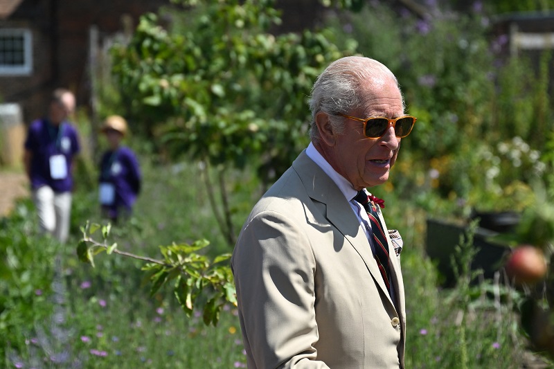 الملك تشارلز (ا ف ب)