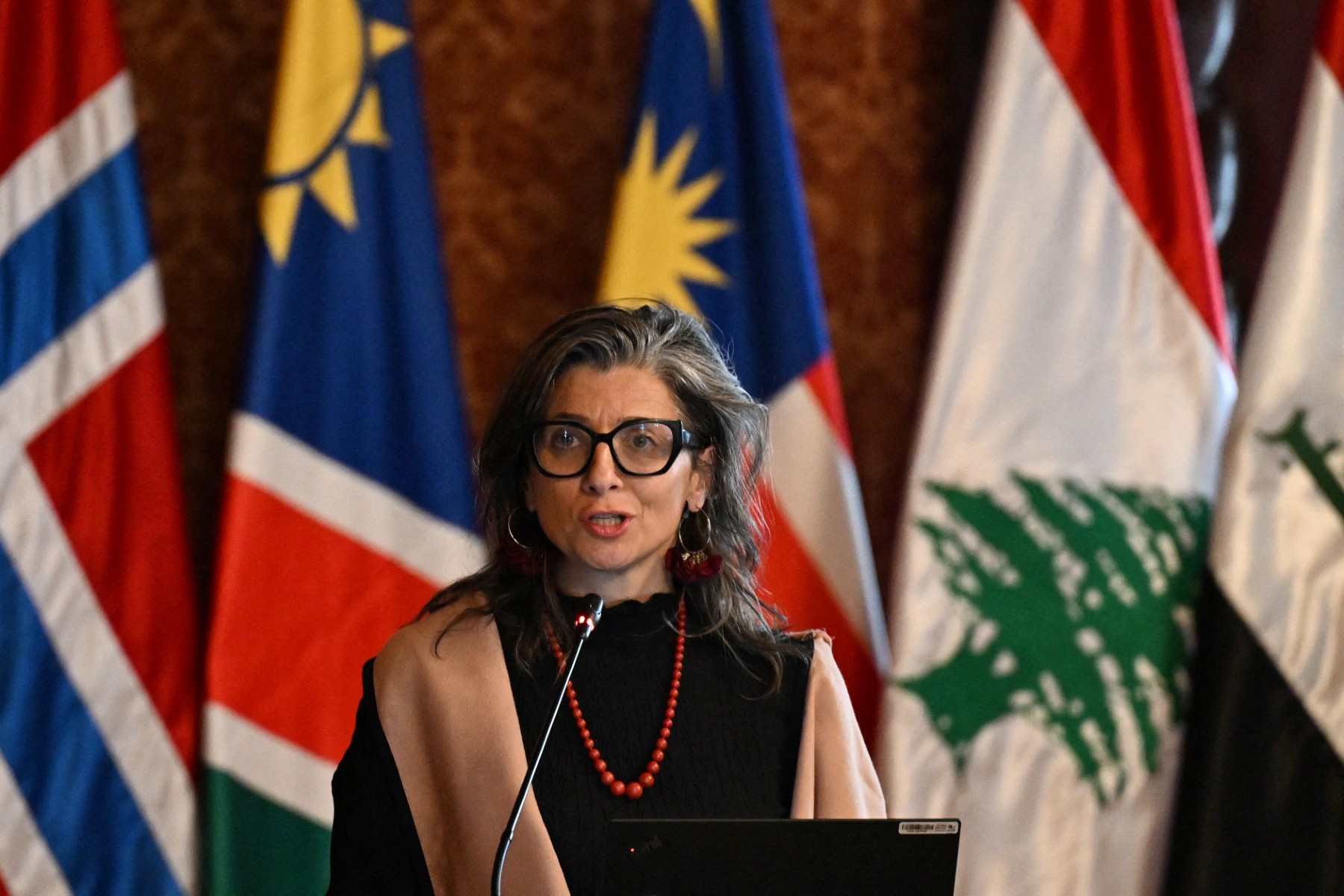 فرانشيسكا ألبانيزي. (أ ف ب)