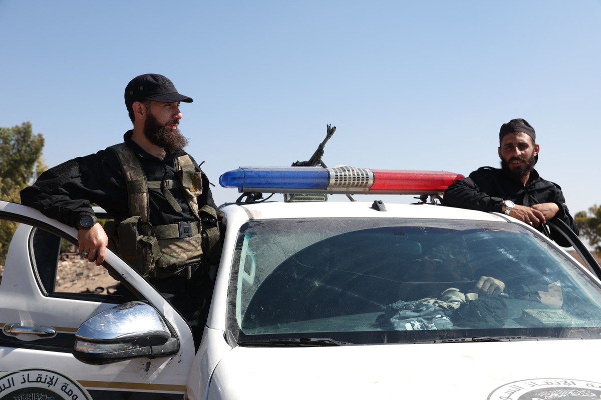 عناصر أمنية سورية. (أ ف ب)