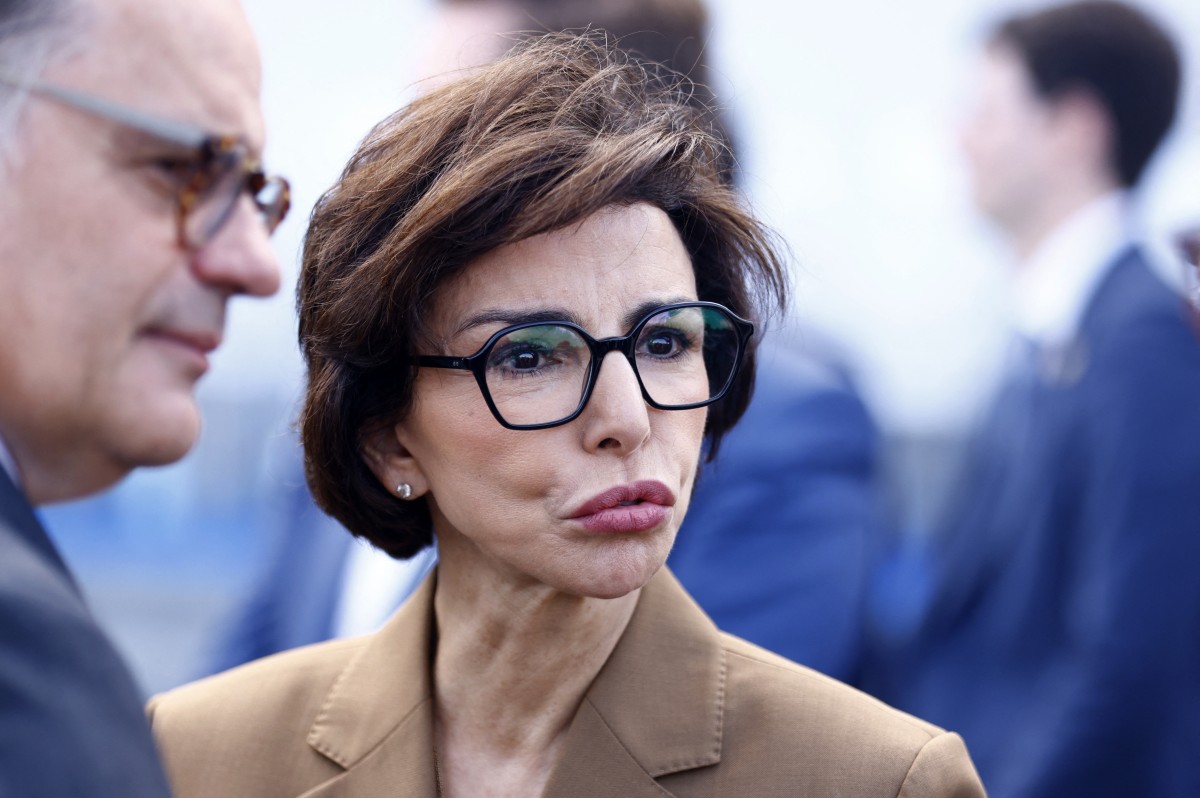 وزيرة الثقافة الفرنسية رشيدة داتي. (أ ف ب)