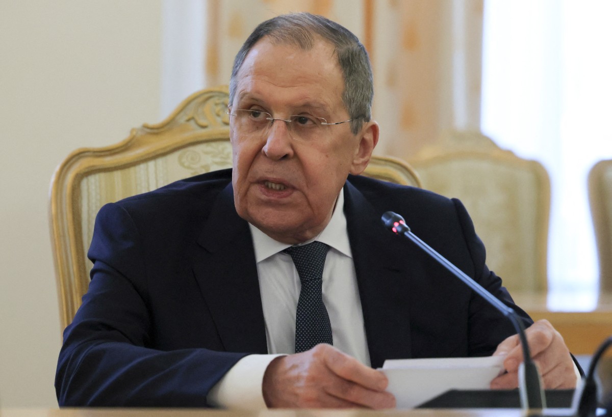 لافروف. (أ ف ب)