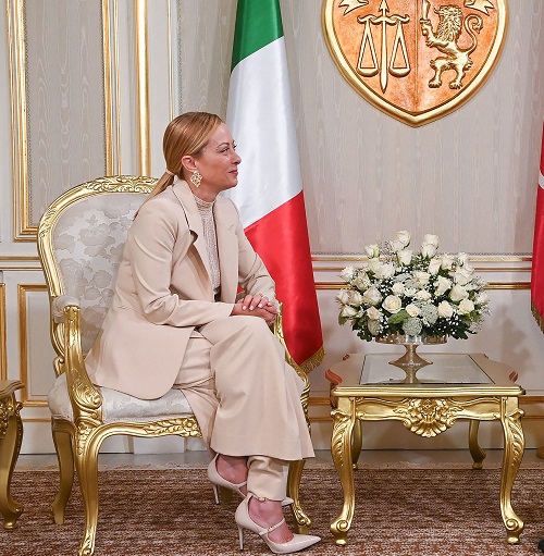 ميلوني (ا ف ب)