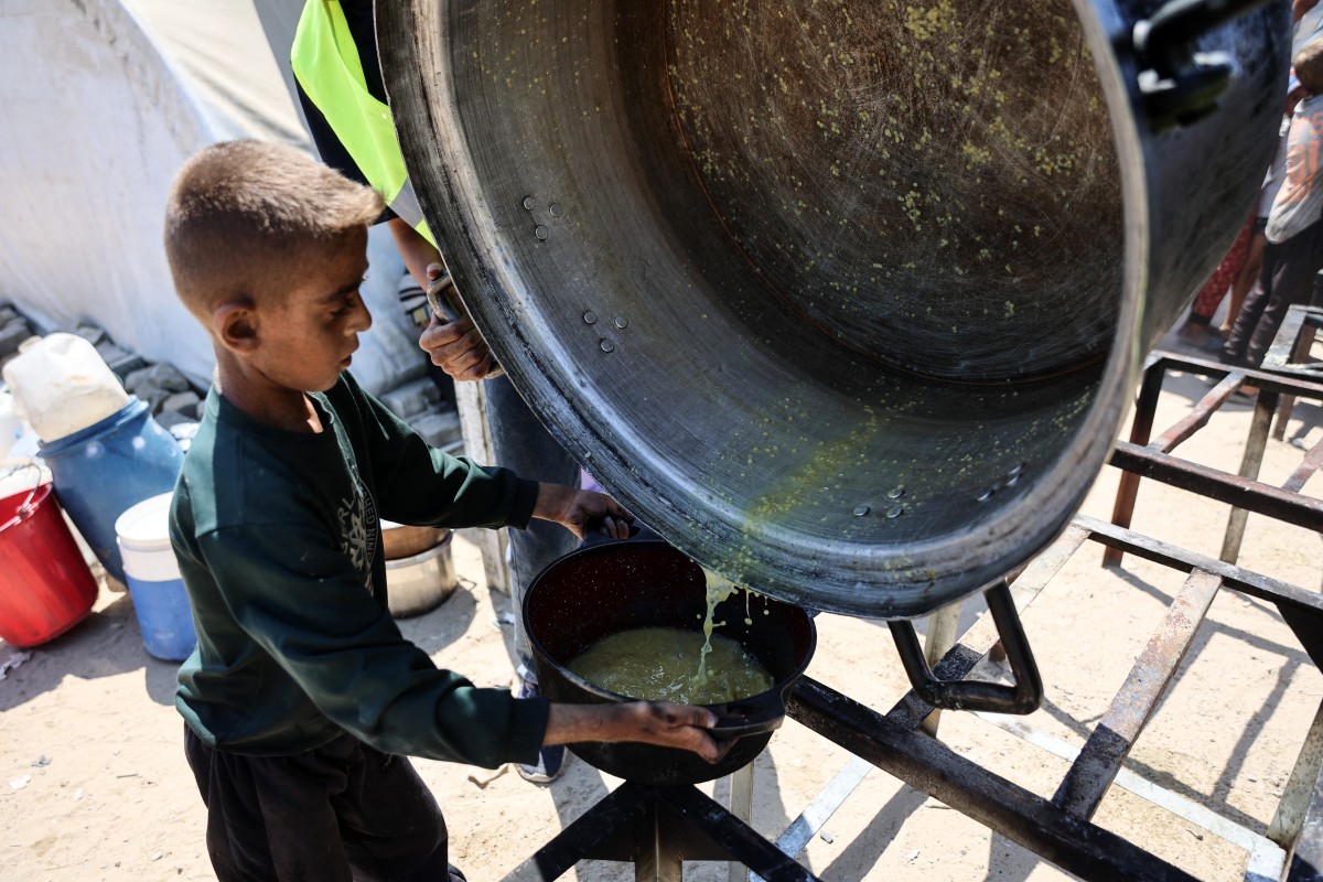 مشهد من قطاع غزة (أ ف ب)