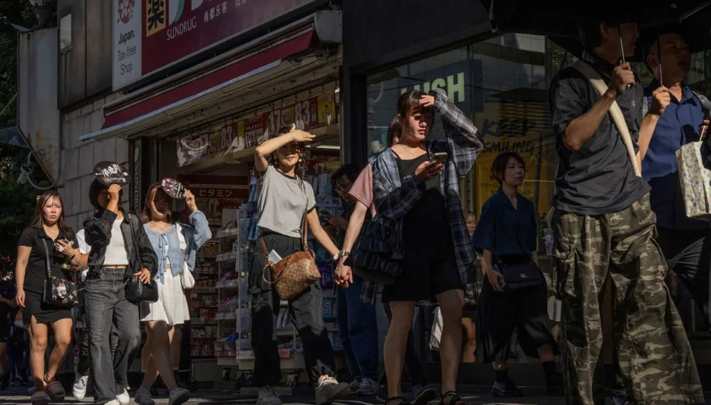 الشهر الأكثر حرارة في اليابان... وأكثر من الرقم القياسي!