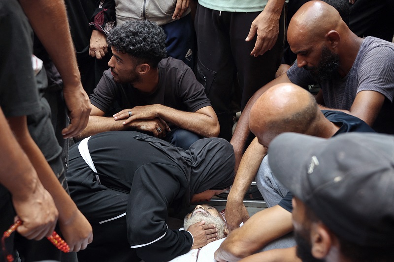 من غزة (ا ف ب)