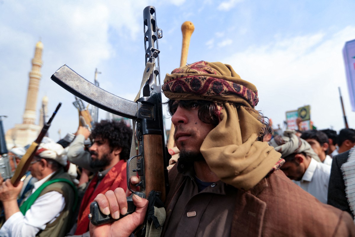 الحوثيون في اليمن (أ ف ب).