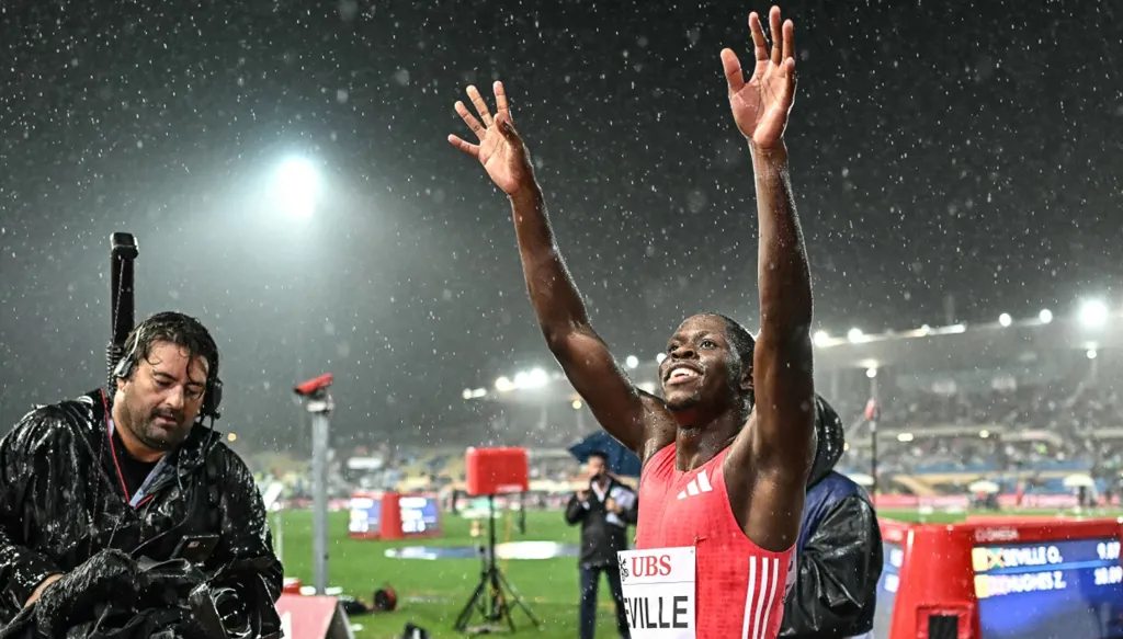 الجامايكي سيفيل يتفوق على لايلز في سباق 100 م بلوزان