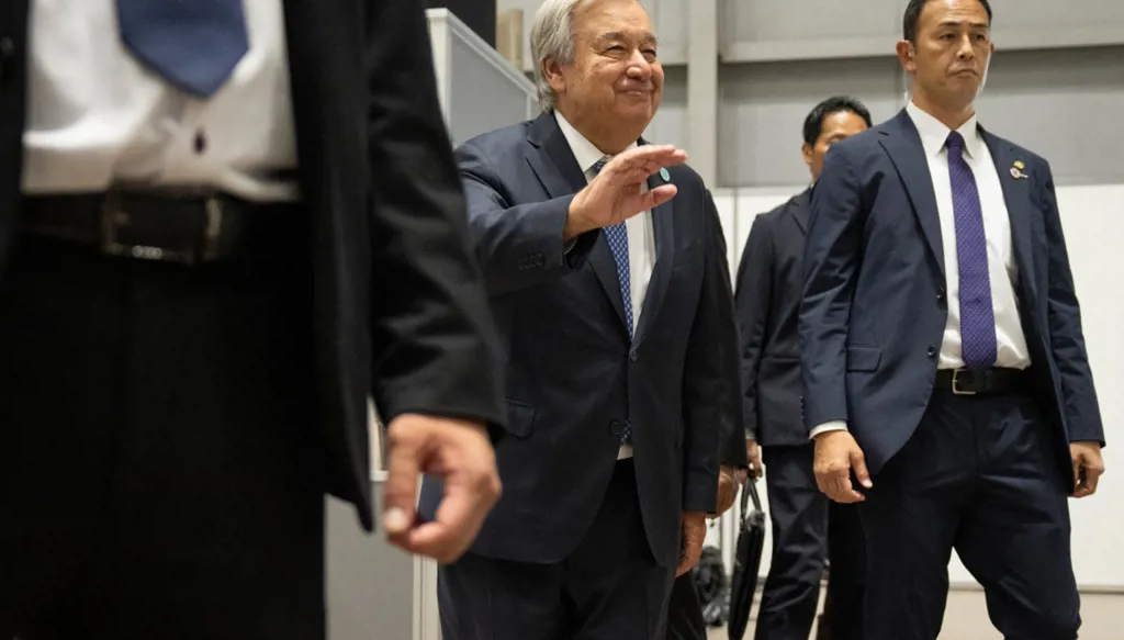 غوتيريش يدعو لوقف فوري لإطلاق النار في غزة