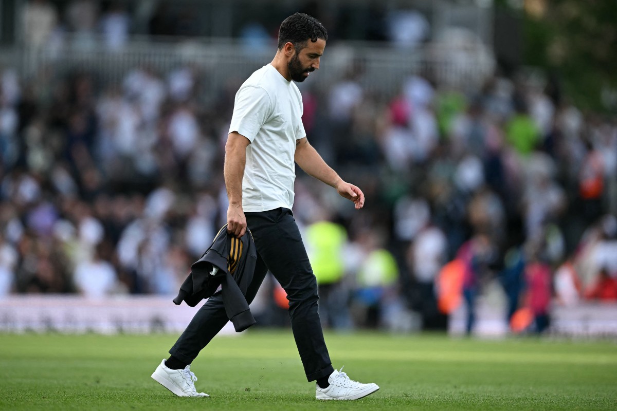 روبن أموريم. (أ ف ب)