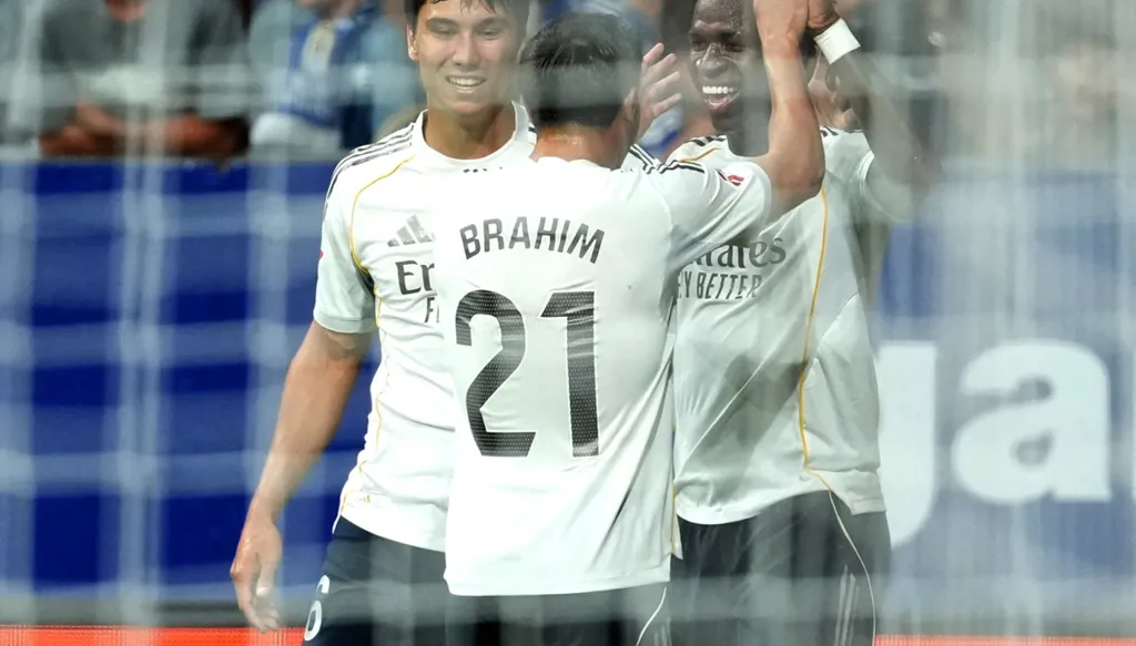 ثنائية مبابي وفينيسيوس تهدي ريال مدريد الفوز على أوفييدو