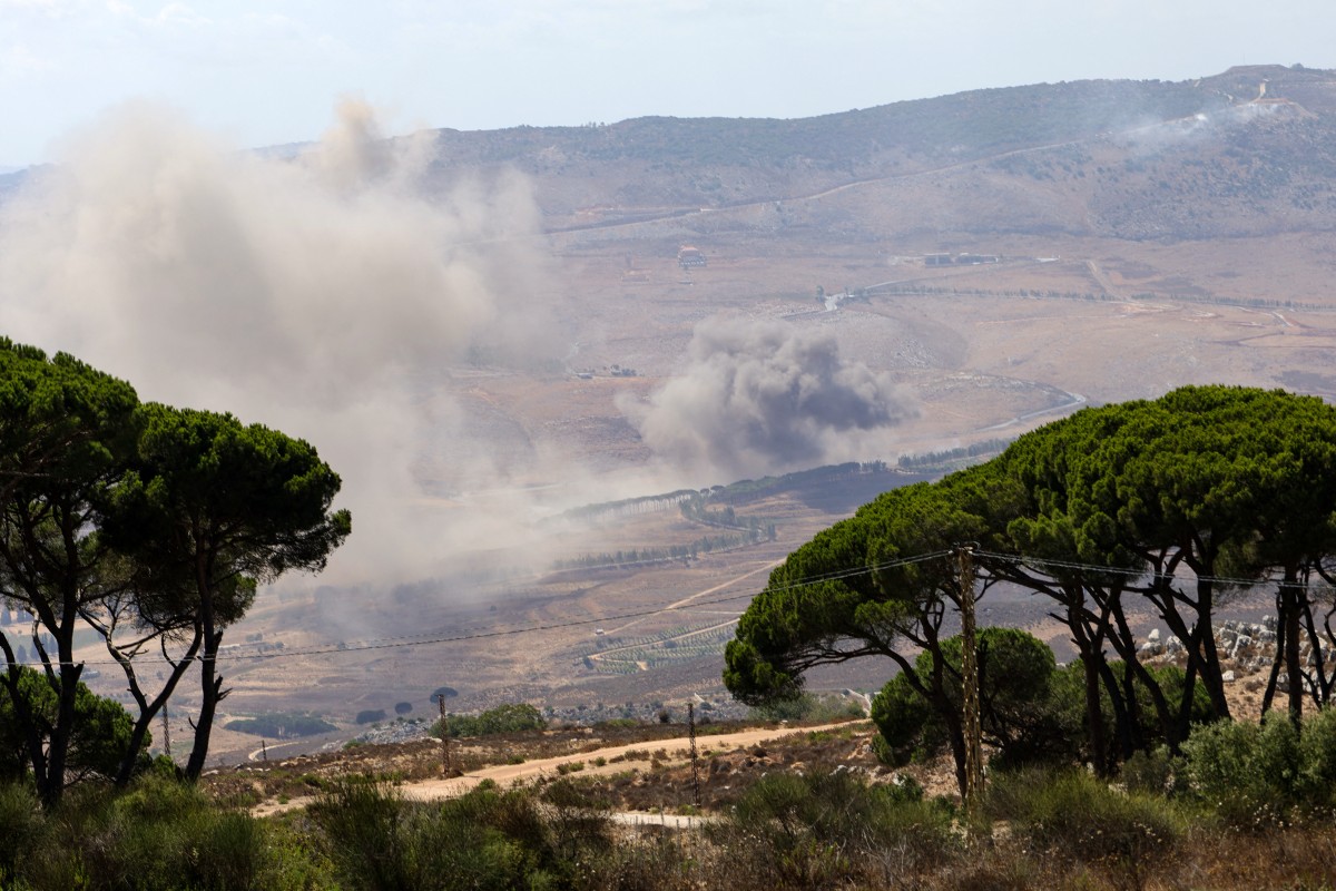 غارات إسرائيلية على جنوب لبنان (أ ف ب).