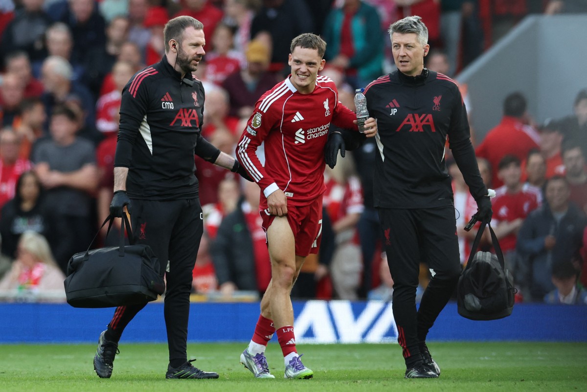 فلوريان فيرتز مع ليفربول. (أ ف ب)