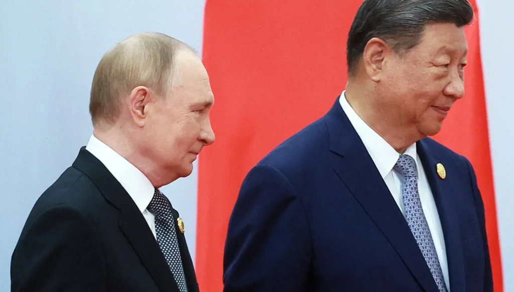 محادثات بين الرئيسين الصيني والروسي في بكين: كنا سوياً على الدوام ونحن سوياً الآن