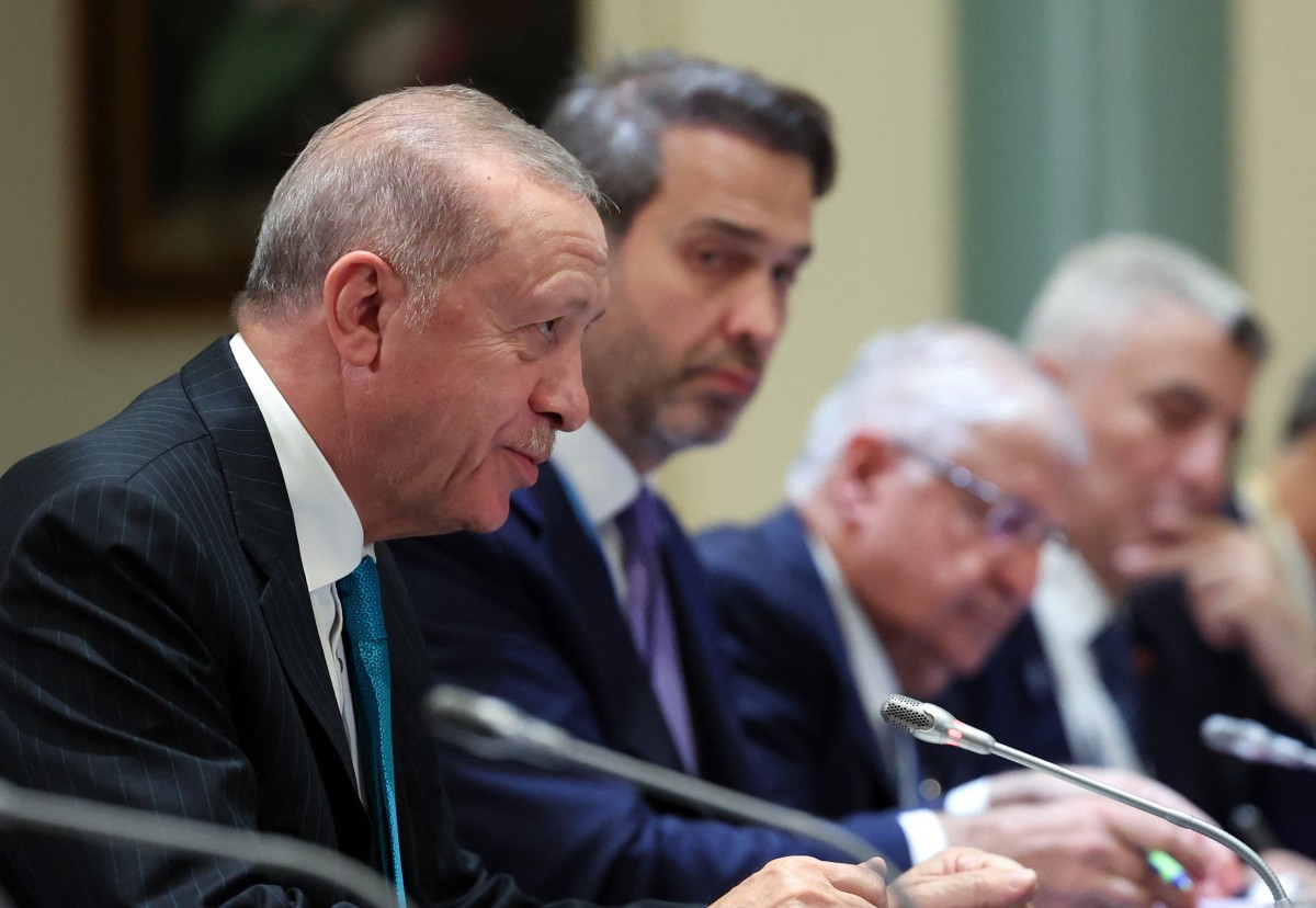 إردوغان (أ ف ب).
