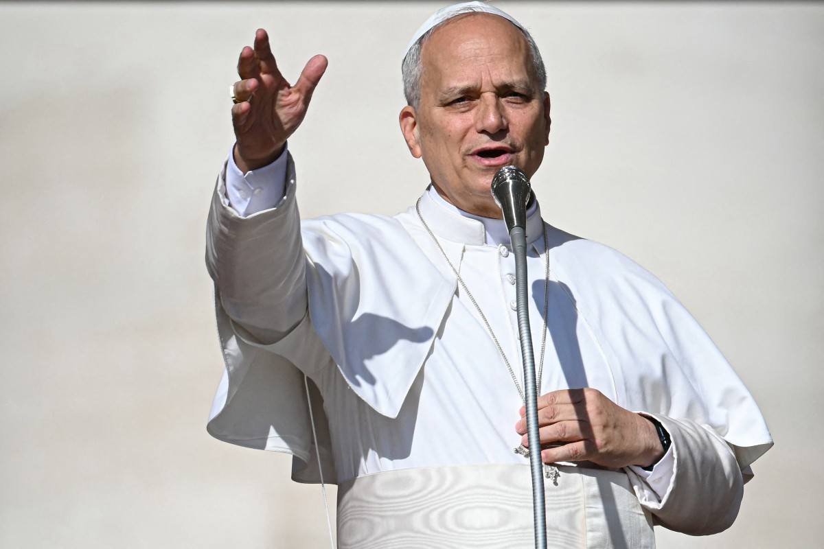 البابا لاوون الرابع عشر. (أ ف ب)