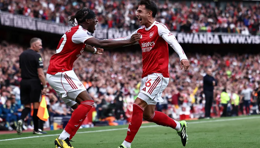 زوبيمندي يلمع أمام نوتنغهام ويقود أرسنال إلى الصدارة (فيديو)