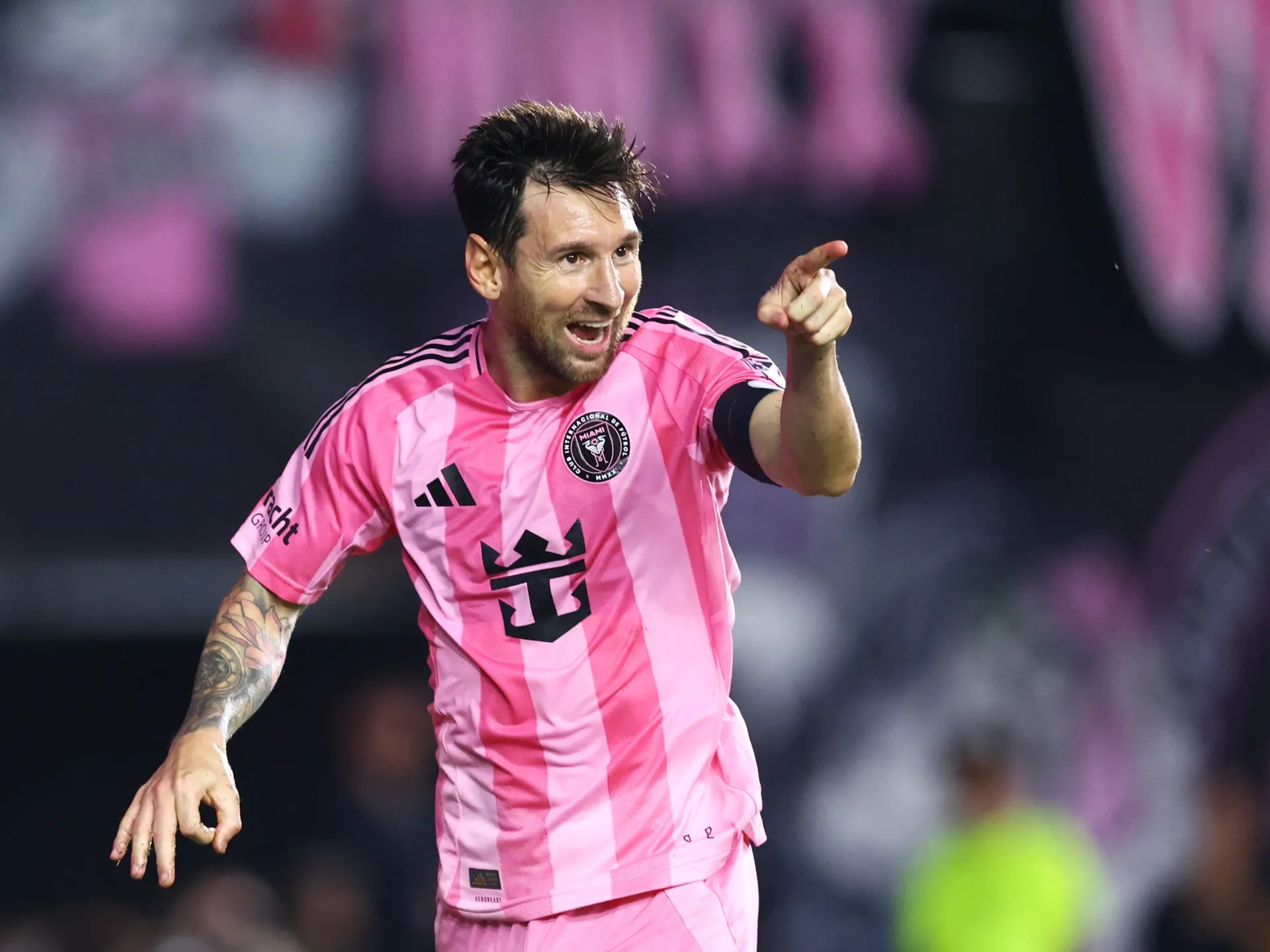 ميسي. (وكالات)