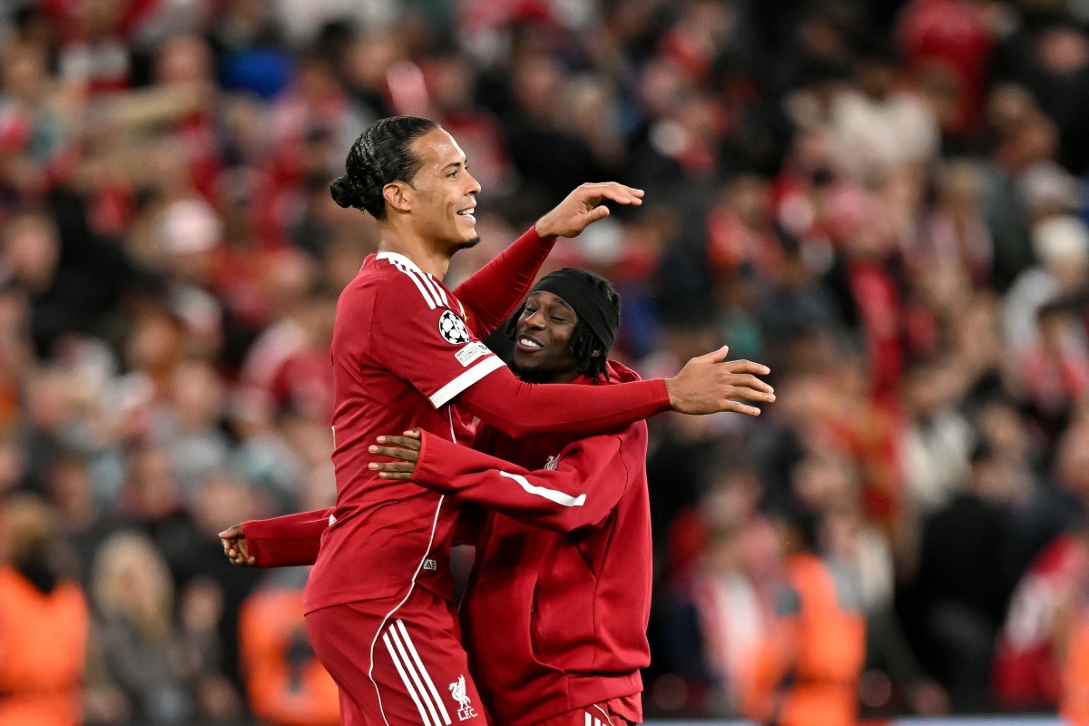 من لقاء ليفربول وأتلتيكو مدريد. (أ ف ب)