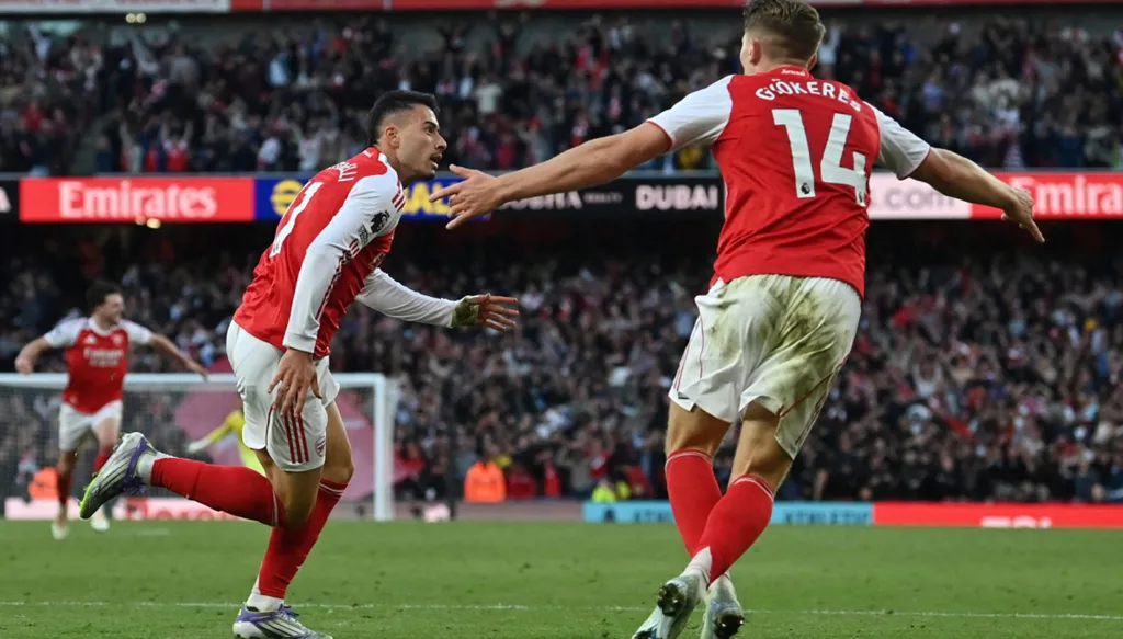أرسنال يخطف التعادل من مانشستر سيتي في الدوري الإنكليزي