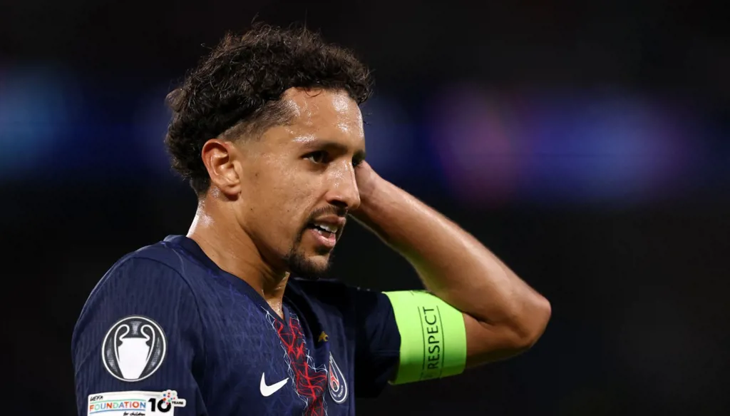 تفاصيل إصابة ماركينيوس في باريس سان جيرمان