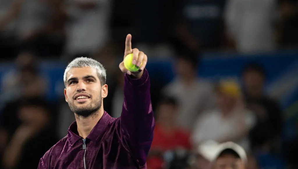 إصابة الكاحل لم توقف ألكاراز عن الانتصار