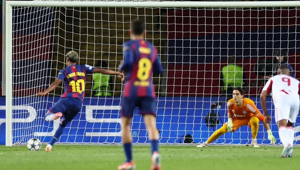 6 أهداف مذهلة لبرشلونة على أولمبياكوس قبل الكلاسيكو (فيديو)