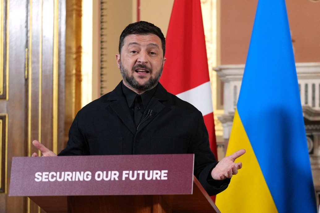 زيلينسكي (أ ف ب)