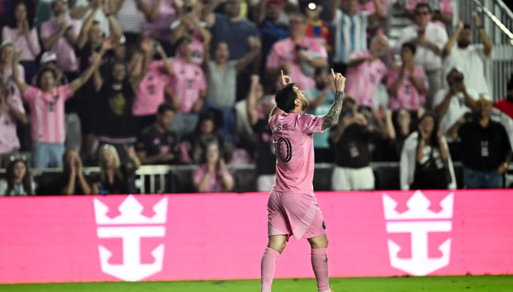 ميسي. (أ ف ب)