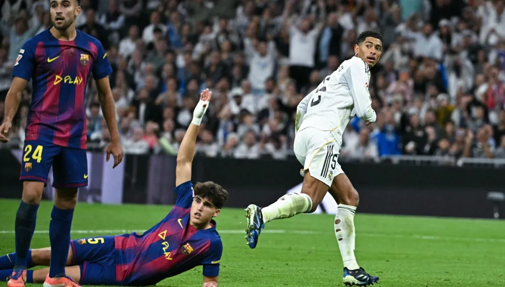 بيلينغهام يثير عاصفة بتعليق ساخر على برشلونة في الكلاسيكو (فيديو)